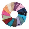 BENECREAT 30 Pack 15 Color Small Burlap Bags with Drawstring Gift Bags Jewelry Pouch for Candy Storage, Wedding Party and DIY Craft Packing, 3.5 x 2.7 Inch