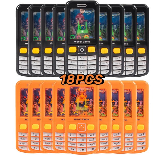 18 Pcs Handheld Water Games-Prize Treasure Box Toys,Birthday Party Favors,,Goodie Bag Stuffers,Return Gifts,Bulk Back to School Gifts,Pinata Stuffers for Kids Classroom/Elementary Students (18)
