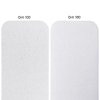 10pcs - PANA Jumbo Double-Sided Emery Nail File for Manicure, Pedicure, Natural, and Acrylic Nails - White (Grit 100/180)