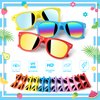 Joycover Kids Sunglasses Bulk, 12 Pack Kids Sunglasses Party Favors for Kids 4-8 3-5, Neon Kids Sunglasses for Beach Pool Birthday Party Supplies, Goodie Bag Stuffers for Boy Girls
