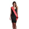 60th Birthday Sash - Rhinestone 60 & Fabulous Satin Sash - Red
