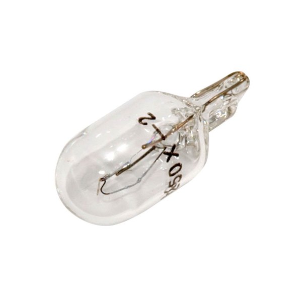 CEC Industries #1250X-2 Bulbs, 13.5 V, 5 W, W2.1x9.5d Base, T3-1/4 shape (Box of 10)