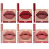 CCbeauty Matte Liquid Lipstick Set 6 Colors Velvet Smooth Lip Stick Waterproof Long Lasting Pigmented Non-Stick Cup Not Fade Pink Lip Makeup Mothers Valentine's Day Gift Sets for Her Women