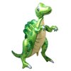 Self standing Dinosaur Tyrannosaurus Animal Balloons for Birthday Party Baby Shower Decoration Kit Inflatable Party Supplies Decorations Gift Kids and Adults (3D Spinosaurus Green)
