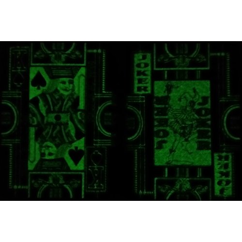 The Hallucinatory Deck of Playing Cards - Glow-in-The-Dark Deck - Caution - May Cause Hallucinations from The Design, Touch and Smell - Limited Edition