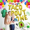 First Birthday Banner Fiesta First Birthday Party Supplies Mexican First Fiesta Decoration Taco Bout One Balloons Banner 1st Birthday Party Decorations Cinco De Mayo 1 Taco Birthday Party Decoration