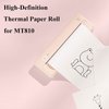 2 Rolls Thermal Paper Rolls for MT810 Portable Printer