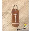 Football Hand Sanitizer Holder And/Or Lip Balm Holder