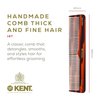 Kent 16T Fine Tooth Comb and Wide Tooth Comb Straightener Comb/Beard Comb and Hair Comb/Mens Hair Comb, Mustache Comb, and Comb for Women/Hair Styling and Detangling Comb/Detangler Comb Comb Set