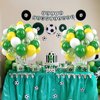 Paready Green and Yellow Balloons, 50 Pcs Yellow Green Confetti Balloons, 12 Inch Dark Green Yellow White Latex Balloons Helium for Birthday Party Graduation Class of 2024 Tractor Party Decorations