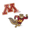 Desert Cactus University of Minnesota Golden Gophers Sticker Vinyl Decal Laptop Water Bottle Car Scrapbook (4 Inch Set V1)