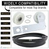 Lifetime 279640 & W10837240 & 661570 Dryer Idler Pulley Kit and Dryer Drum Belt by Seentech – Compatible with Whirlpool May-tag Kenmore Dryers – Replaces: 661570VP 661570V PS11726337 W10547290