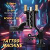 Rotary Tattoo Machine Kit, ATOMUS Tattoo Motor Gun with Power Supply Foot Pedal Clip Cord Handle Grip 3RL 7M1 Cartridge Needles Grommets Tattoo Liner Shader Kit