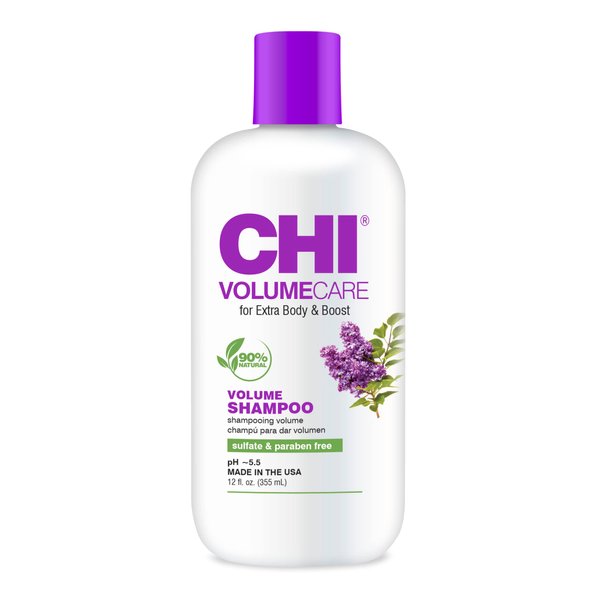 CHI VolumeCare - Volumizing Shampoo 12 fl oz - Increases Volume on Thin, Fine, or Flat Hair for Extra Body and Boost Without Weighing It Down