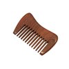 Wooden Comb Wide Tooth Pocket Comb Purple Sandalwood Handmade Hair Comb - WC020