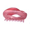 Caravan Caravan open swingie style hair claw made in france pink color