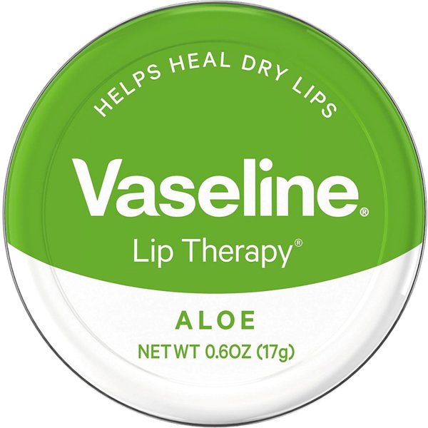Vaseline Lip Therapy, Aloe, 0.6 oz (17 g)