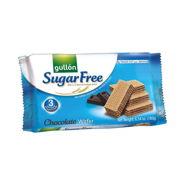 Gullon Sugar Free Chocolate Wafer - 6.34 oz (180g)