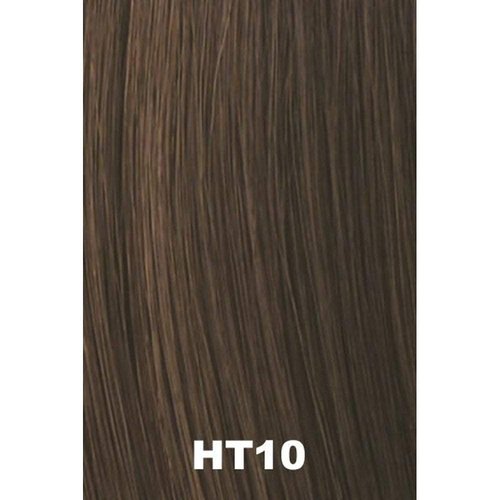 Christie Brinkley Natural Tone Hair Wrap Color HT10 Med Brown 6" Overall Length Heat Friendly Textured Hairpiece Fun Bun Chignon