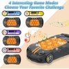 Turbo Light-Up Racing Pop It Game - Fidget Pop Fun for Kids - Handheld Sports Car Bubble Game with Flashing Lights - Exciting Push Pop Fidget Toy for Christmas & Birthday (Black Racer)