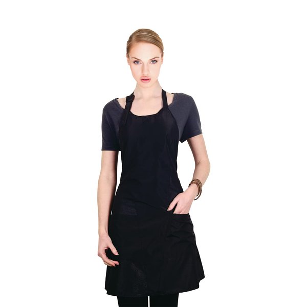 Cricket Repel Apron Hair Stylist Cover Up for Salon Hairdresser Barbershop Women Men Adults Unisex Hairstylist Apron with Pockets, Black