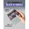Daily Motivational Cat Calendar – 365 Reusable Quotes & Adorable Cat Photos for Year-Round Positivity – Desk Flip Calendar for Cat Lovers, Cute Animal Enthusiasts, & Motivation Seekers