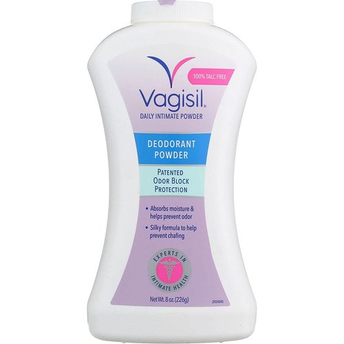 Vagisil Deodorant Powder 8 oz (Pack of 2)