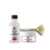 Planet Eden 50% Glycolic Acid Chemical Skin Peel Kit with Antioxidant Recovery Cream and Fan Brush - Diminish the look of Dark Spots, SUN DAMAGE, Wrinkles/fine lines, Age/Dark Spots