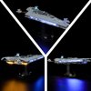 Mililier LED Light Kit for Lego 75356 Star Wars Executor Super Star Destroyer Set, Compatible with Lego 75356 Building Blocks Model(Not Include Blocks Set)