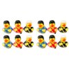 HAPPY DEALS ~ 12 Hockey Rubber Ducks | 2 Inch | Fun Hockey Party Favors