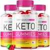 rize labs Try Quick Keto Gummies for Weight Management, Advanced Formula Pastilla Gomitas Organic Ingredients for Health Support - Pack of 3(180 Gummies)