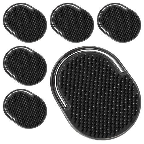 TEESSUE 6 Pcs Palm Combs for Men, Pocket Comb scalp massager, Multiple Hair Comb, Shower Comb, pocket brush