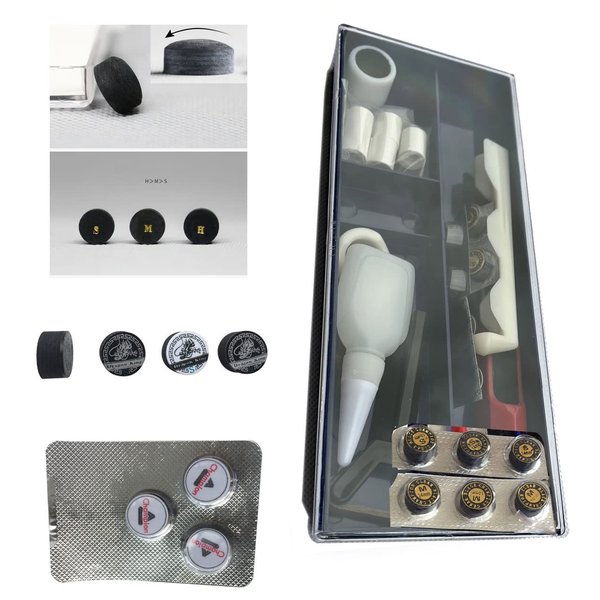 Gator Premium Pool Cue Tip Accessory Repair Kit for Billiard Stick Tips