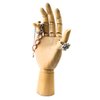 SIS Wood Art Mannequin Hand Model Statue,Sketching,Painting and More Pen Holder/Phone Holder-(Female Hand) 10 inch (Right,10 inch)