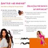 MITIMES 32inch Long Straight Lace Front Wigs Natural Black Glueless Straight Hair Lace Front Wig Pre Plucked Synthetic HD Lace Front Wig For Black Women
