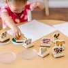 Melissa & Doug My First Wooden Stamp Set - Farm Animals - Art Projects, With Washable Ink, Farm Themed Wooden Stamps For Kids Ages 4+