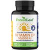 ForestLeaf Vitamin D3 50000 IU - Bone Health and Immune Support - Small Easy to Swallow Capsules - Non-GMO Gluten Free VIT D - VIT D3 Vitamin D Supplements for Women and Men, 120 Count