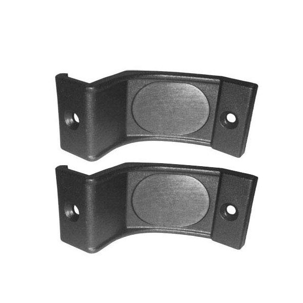 Framed Shower Door Towel Bar Nylon Brackets - Pair