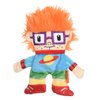 Nickelodeon for Pets Rugrats Chuckie Finster Flattie Plush Crinkle Dog Toy | 6 Inch Crinkle Toys for Dogs Nickelodeon Toys - Rugrats Toys for Dogs from Nickelodeon 90s | Small Plush Toys for Dogs