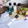DNSEN 5 Pack 3.4 oz Travel Bottles for Toiletries TSA Approved Leakproof Plastic Empty Travel Size Bottles Containers with Labels