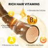 Hair Treatment Serum Capsules, Hair Vitamin E Oil, Leave In with Vitamin E, A, B5, C, Pro, Argan Macadamia/Avocado/Moroccan Oil for Hair Growth/Damaga/Frizz/Dry Hair, Skin