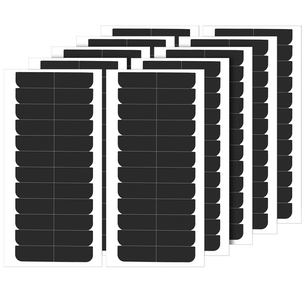 240pcs Hair Extension Tape Tabs Double Sided Tape,Replacement Tape for Hair Extensions,Bulk Double Sided Tape in Extension Replacement Adhesive Wig Tape,Beauty Tools For Hair Extensions Wigs,Black