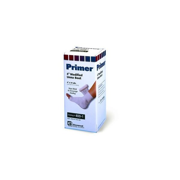 Primer Modified Unna Boot Dressing 4" x 10 yd with Calamine Case: 12