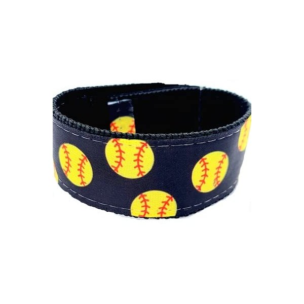 Fastpitch Softball Sleeve Scrunchies Black (pair) from ORIGINAL USA Inventor. Softball sleeve ties, Softball sleeve holders. Softball sleeve scrunch, Flexers