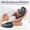 YIVIEW Sleep Mask for Side Sleeper, Block Out Light 100%, Eyelash Extensions Friendly 3D Contoured Sleeping Eye Mask, Soft Breathable Night Blindfold with Adjustable Strap, Lightweight Eye Cover Gray