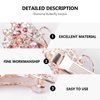 Beaupretty 2pcs Pink Crystal Butterfly Hair Clip Rhinestone Hair Barrette Decorative Fancy Elegant Jewelry Hair Pin Accessories for Women