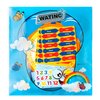 WATINC Telling Time Learning Clock Craft - 28Pcs DIY Learning to Tell Time Clock Gift Craft for Kids with Number Stickers, Back to School Teaching Time Practice Clock for School Classroom Fun Activity