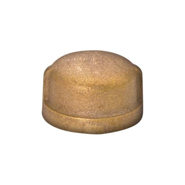 CAP BRASS 2" FIP LF