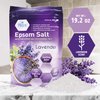 Medpride Epsom Bath Salts Soak For Pain Relief With Lavender Essential Oil- Relaxing Foot Bath Salts For Soothing, Muscle Recovery & Relaxation - Pure Moisturizing Soaking Salts For Men & Women 19.2oz
