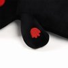 SNOWOLF Black Axolotl Plush Pillow Cute and Soft Axolotl Stuffed Animal Kawaii Plushie Toy Great Gift for Kids, 30CM/11.8Inch